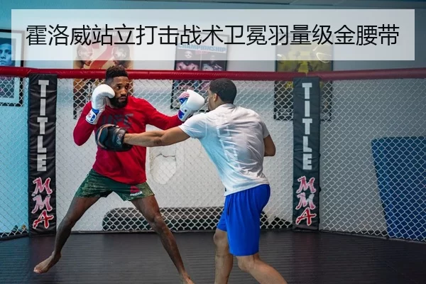 霍洛威站立打击战术卫冕羽量级金腰带